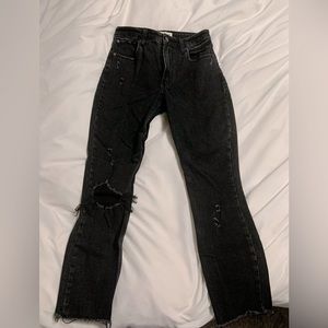 Abercrombie and Fitch high rise skinny Jean